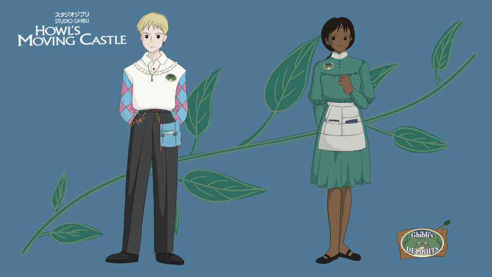 Howl's Moving Castle themed uniform design.