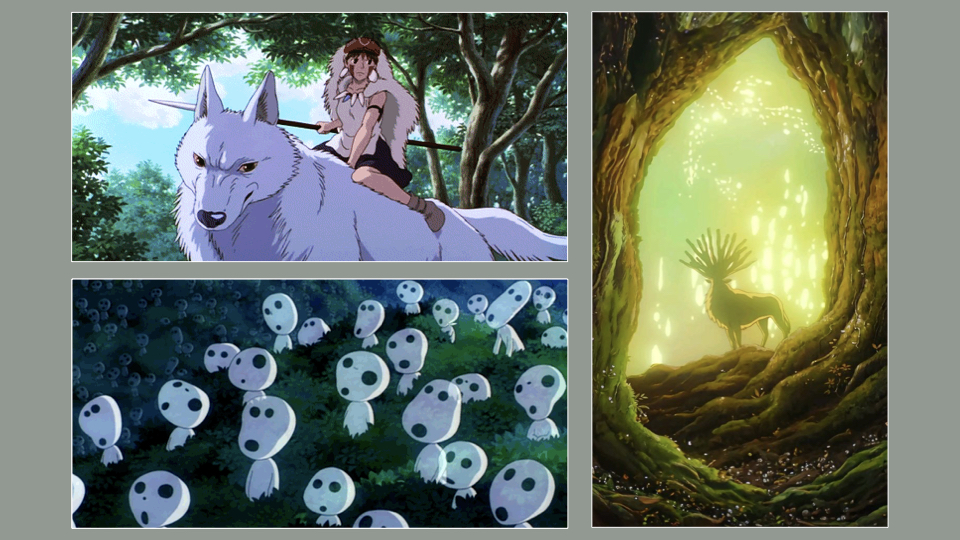Additional Princess Mononoke inspiration research image.