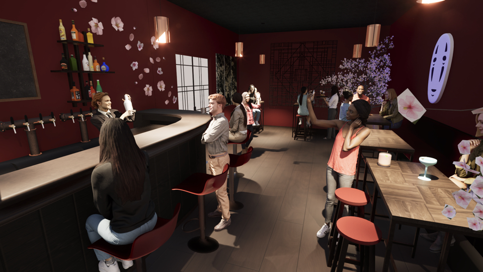 Alternate Spirited Away rendering from Twinmotion.