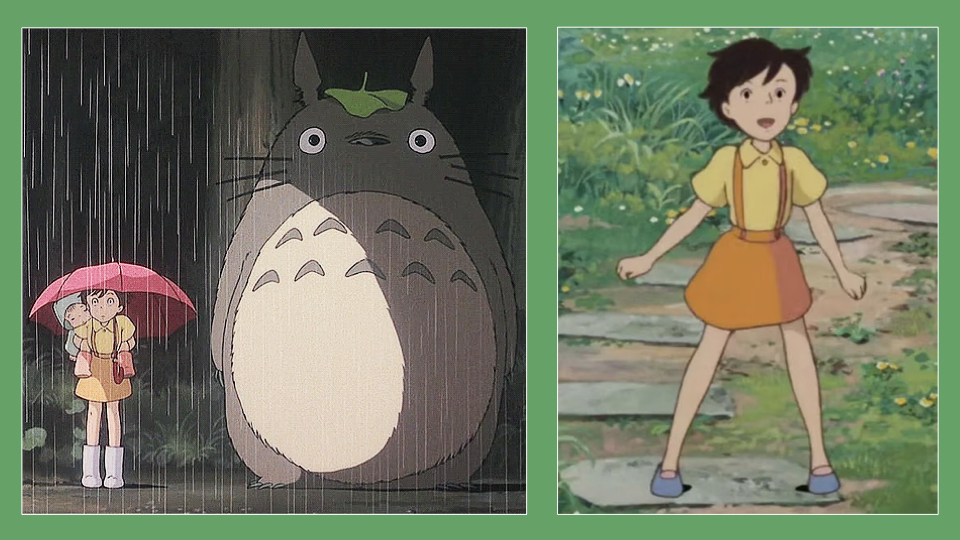 Research imagery for the My Neighbor Totoro concept.