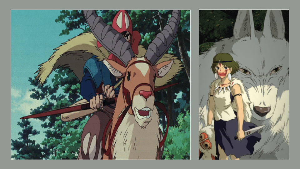 Princess Mononoke inspiration research image.