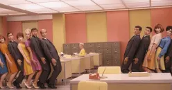 Film image connected to the decade's turn toward satire and playful disruption inside the musical form.