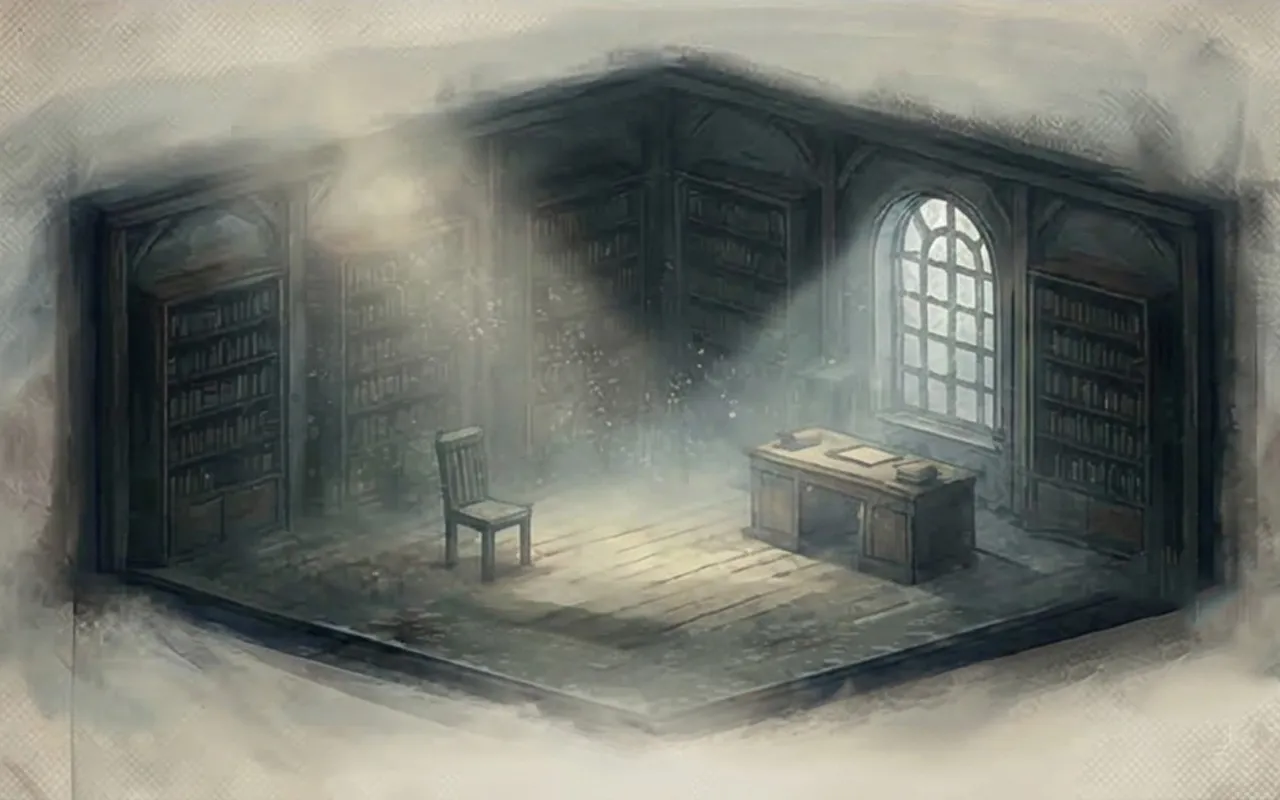 Infographic about atmosphere, depth, and environmental mood in scenic rendering.