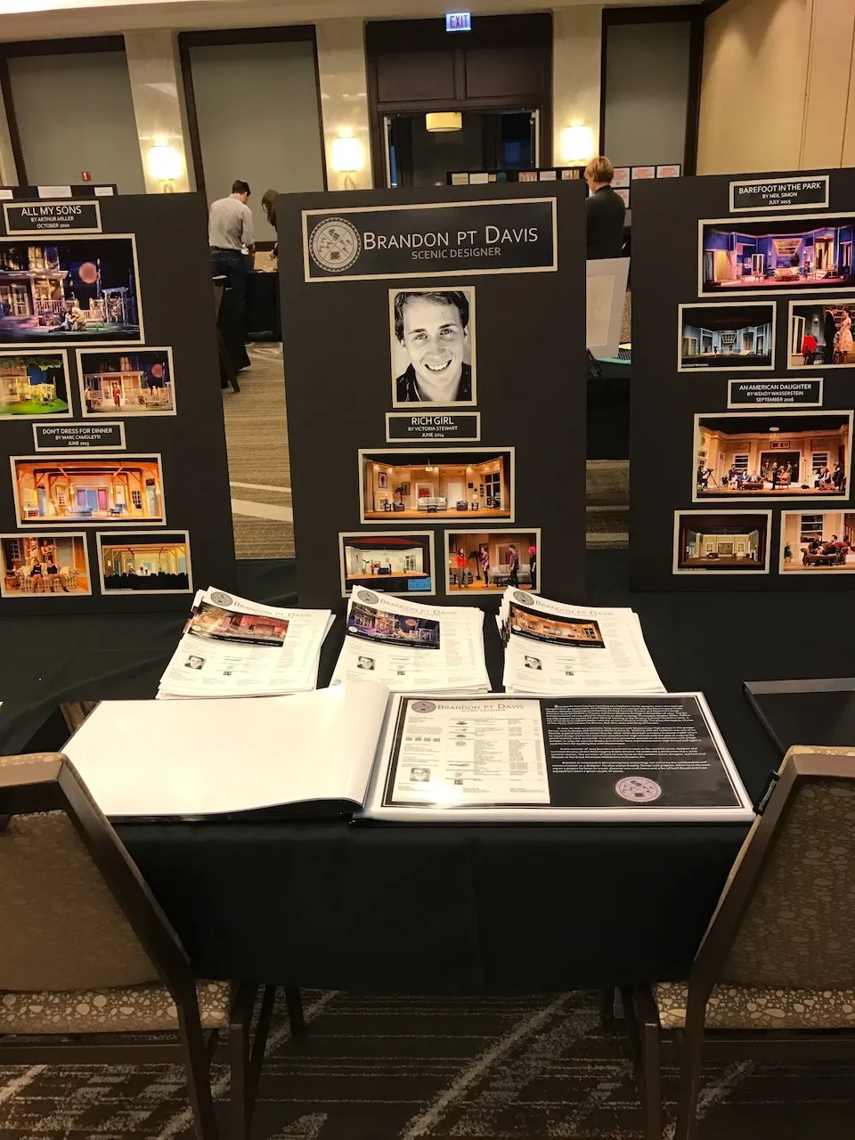 Portfolio review moment at URTAs Chicago 2017.