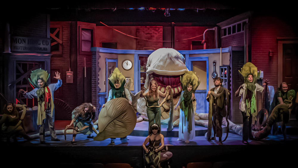 Little Shop of Horrors scenic design project cover image