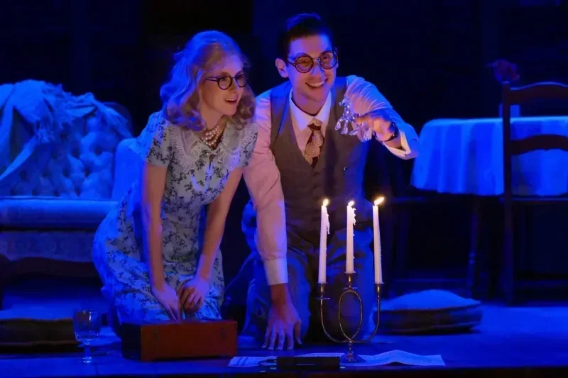 The Glass Menagerie scenic design project cover image