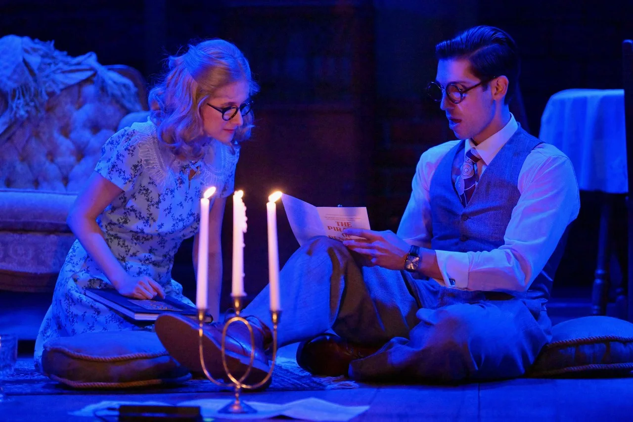 Wide production view of The Glass Menagerie at Maples Repertory Theatre in Macon, scenic design by Brandon PT Davis.