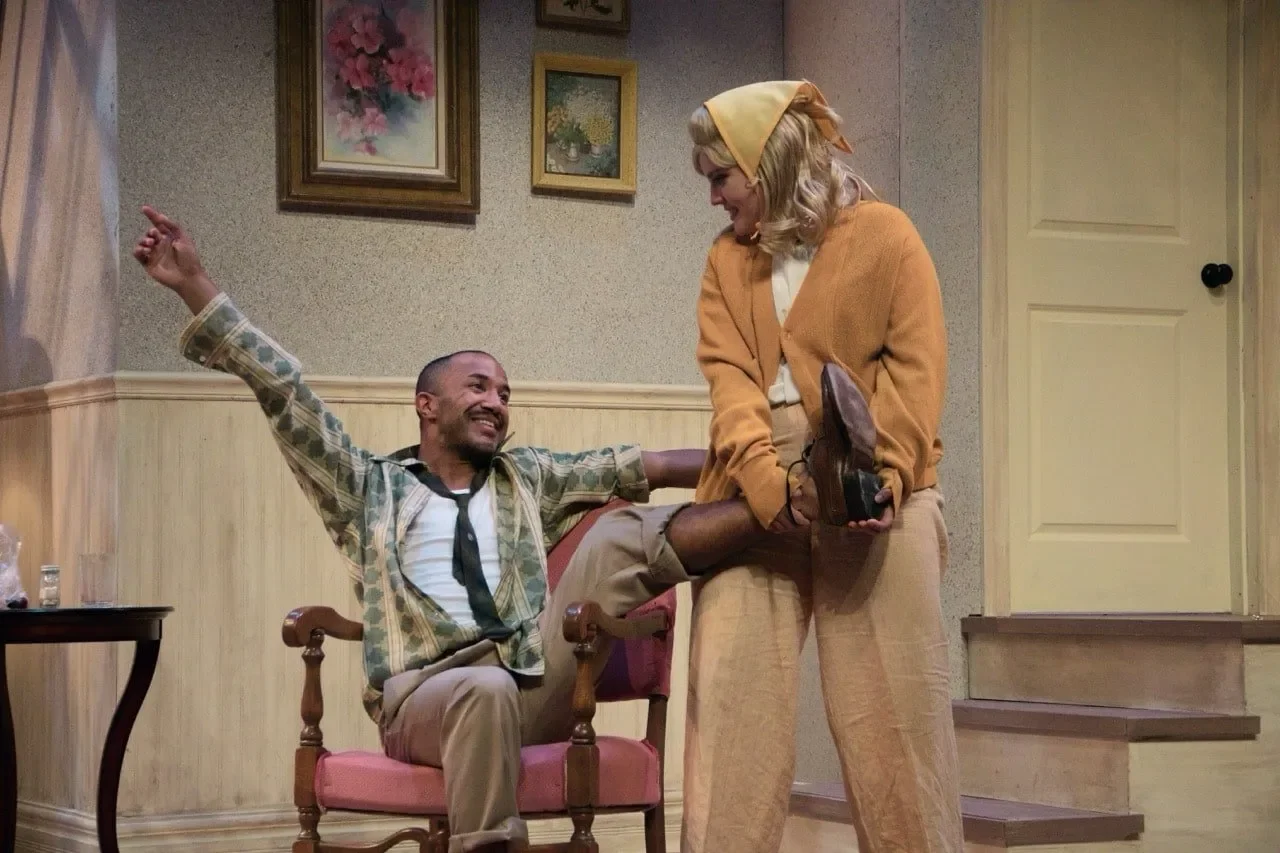 Final production angle from Barefoot in the Park, scenic design by Brandon PT Davis.