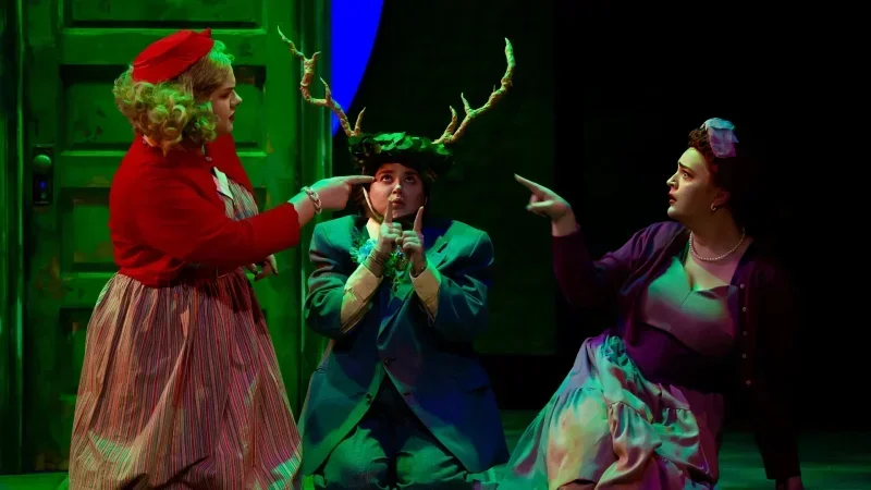 The Merry Wives of Windsor scenic design project cover image