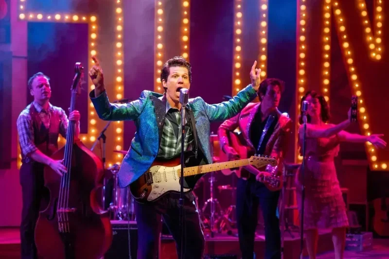 Million Dollar Quartet scenic design project cover image