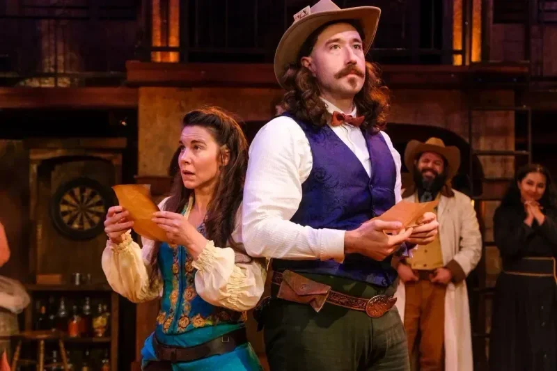 Much Ado About Nothing scenic design project cover image