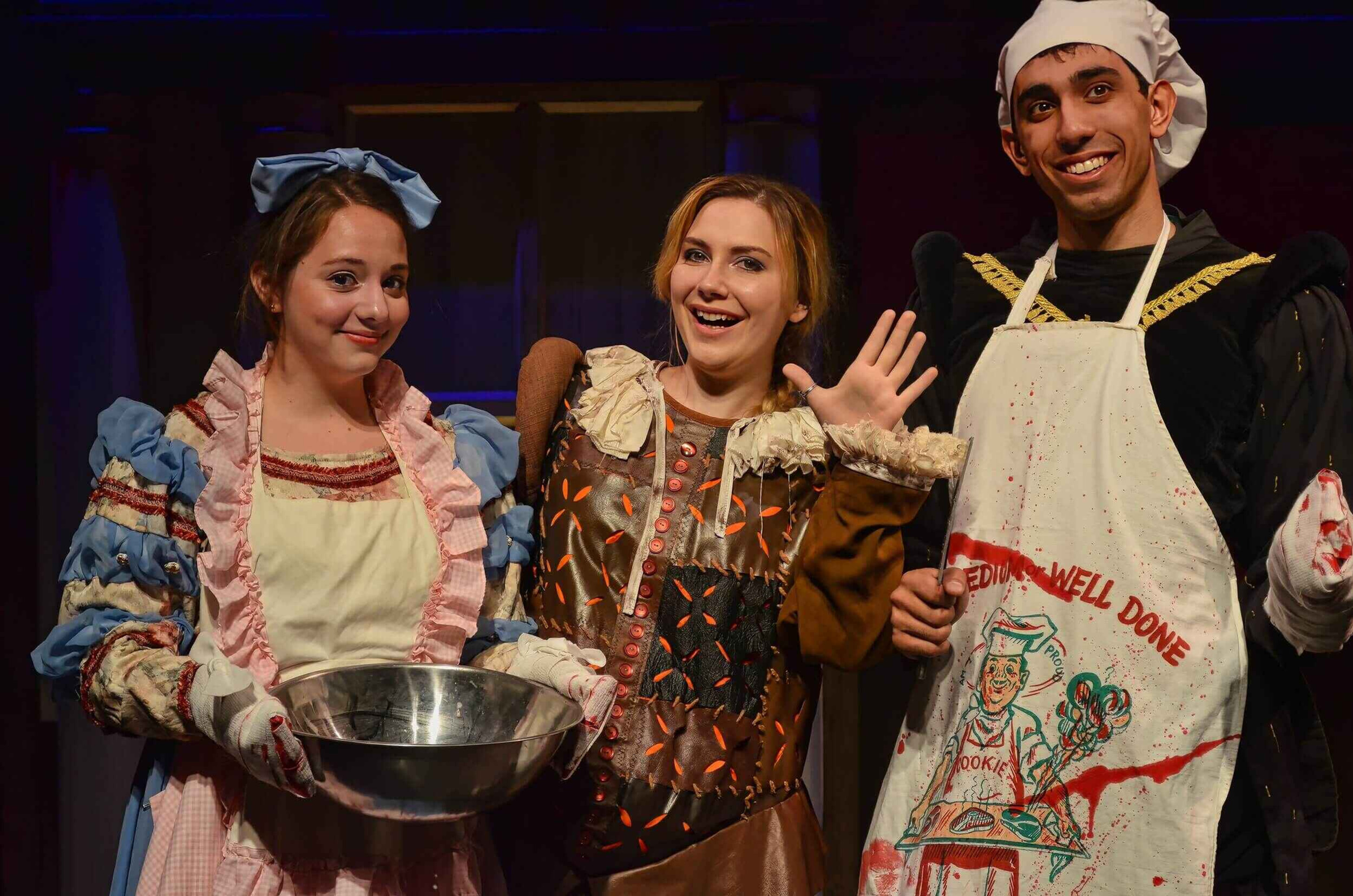 The Complete Works of William Shakespeare (abridged) scenic design project cover image