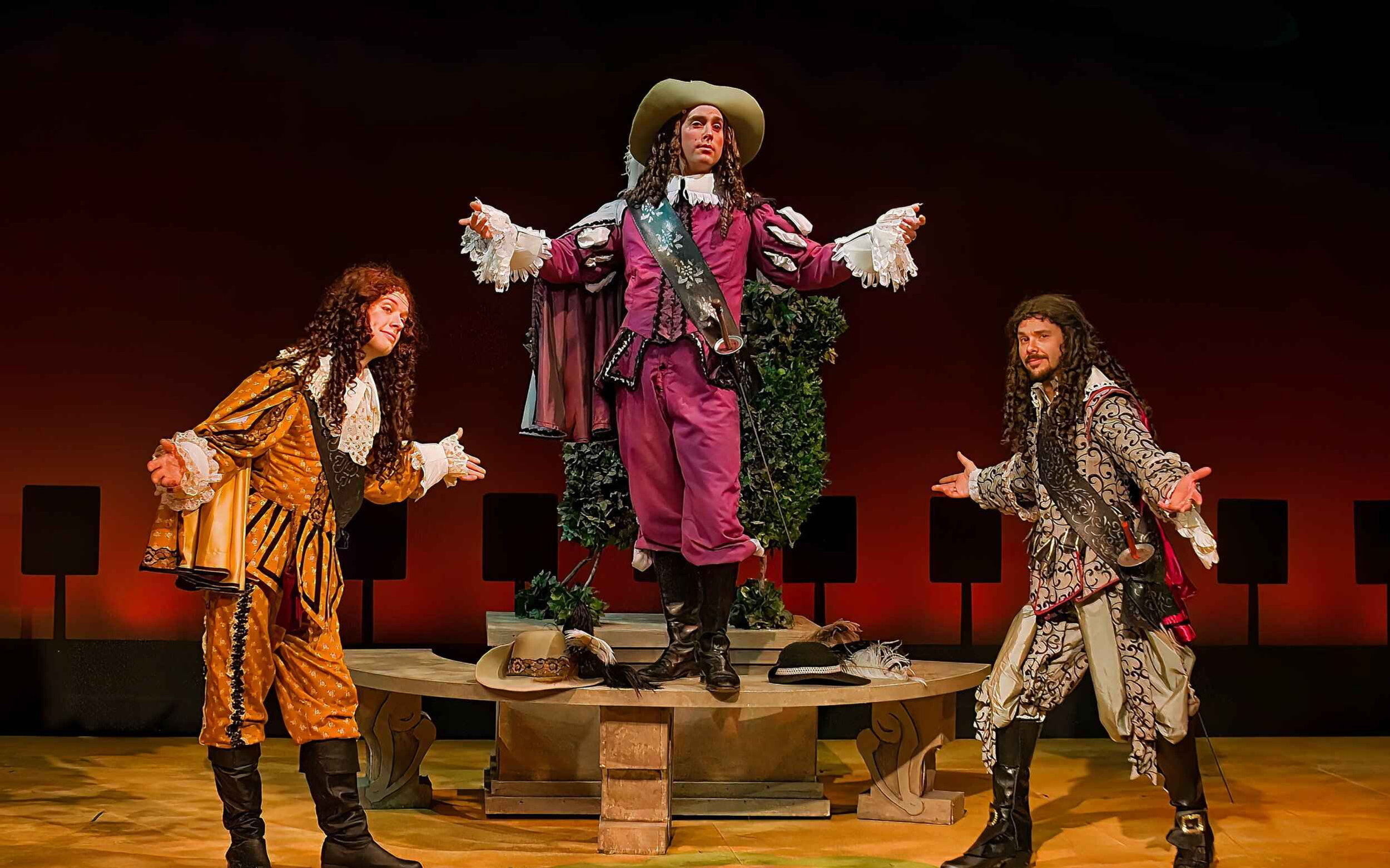 The Liar scenic design project cover image